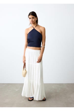 maxi rok wit