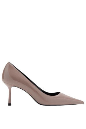 lak pumps naaldhak oudroze