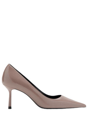 lak pumps naaldhak oudroze