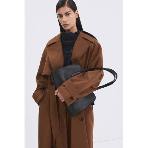 Mango trenchcoat bruin afbeelding