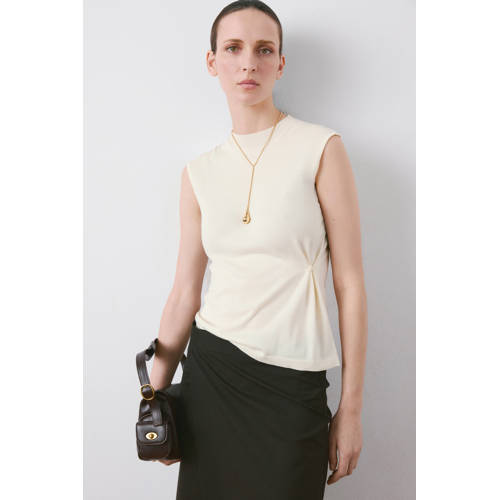 Mango top beige afbeelding