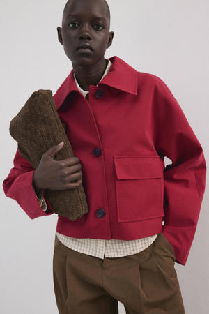 trenchcoat rood