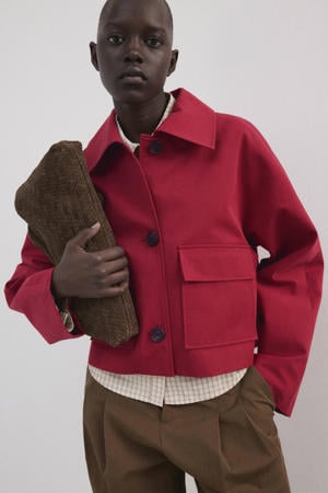 trenchcoat rood