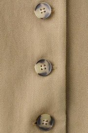 thumbnail: Mango Aansluitend jumpsuit beige