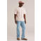 WE Fashion relaxed T-shirt met backprint lichtroze