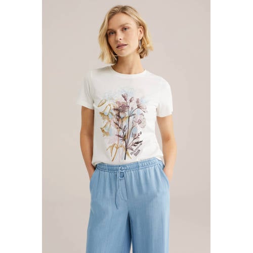 WE Fashion T-shirt wit afbeelding