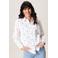 Miss Etam gebloemde blouse wit