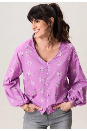 blouse lila