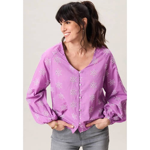 Miss Etam blouse lila afbeelding