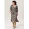 Miss Etam midi jurk zand