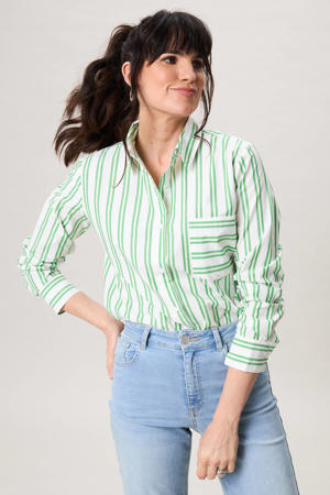 gestreepte blouse