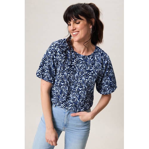 Miss Etam gestreepte blousetop afbeelding