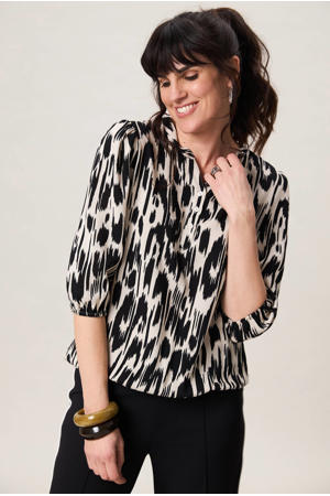 blouse zwart