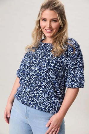 top blauw