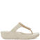 FitFlop TM leren teenslippers ecru
