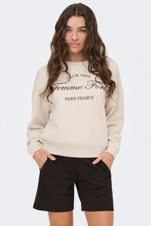 Jdy Dinea L/S omkeerbare trui. KNT Noos, chocolade taart, XS Jdy Dinea L/S omkeerbare trui. KNT Noos, chocolade taart, XS