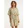 Smashed Lemon cocktailjurk met lurex groen