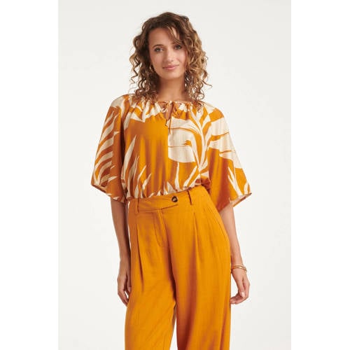 Smashed Lemon blousetop oranje afbeelding