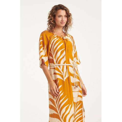 Smashed Lemon blousejurk oranje afbeelding