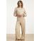 Smashed Lemon jack met lurex beige