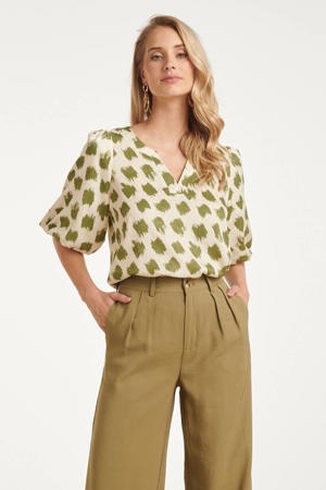 blousetop groen
