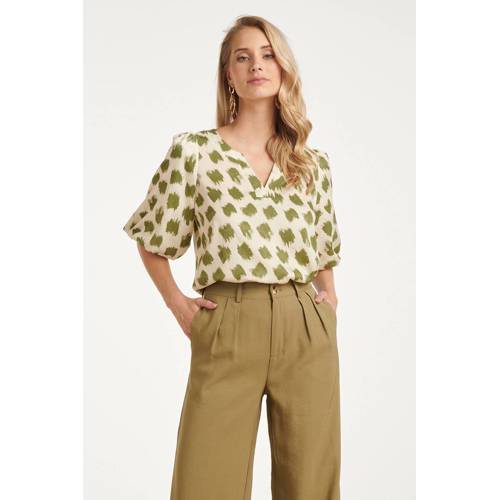 Smashed Lemon blousetop groen afbeelding