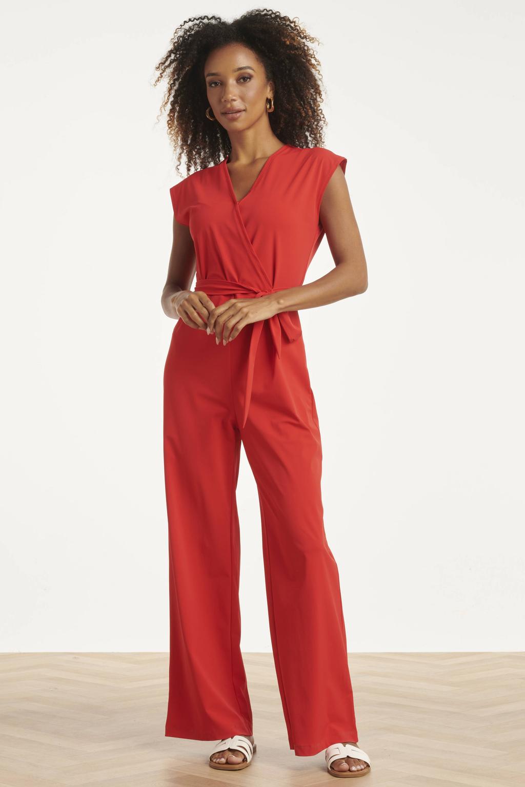 Smashed Lemon jumpsuit rood