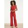 Smashed Lemon jumpsuit rood