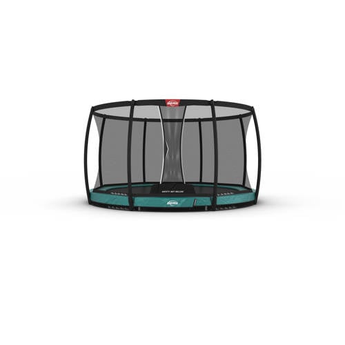 BERG BERG Champion InGround 380 Grey + Safety Net Deluxe cm afbeelding
