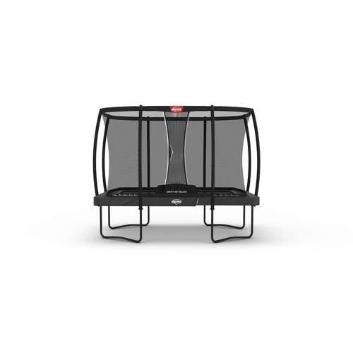 Wehkamp BERG BERG Ultim Champion Regular 330 Grey + Safety Net Deluxe cm aanbieding