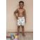 Salted Stories zwemshort offwhite/groen