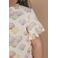 Salted Stories zwemshirt + bikinibroekje ecru/paars