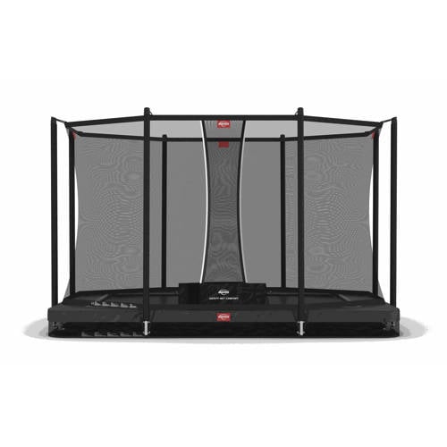 BERG BERG Ultim Favorit InGround 330 Grey + Safety Net Comfort cm afbeelding
