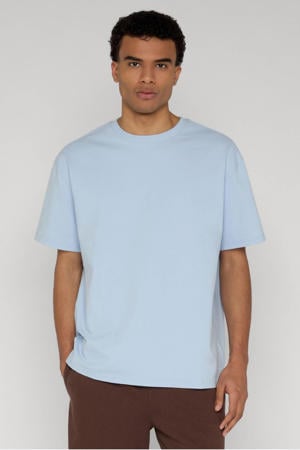relaxed fit T-shirt - lichtblauw