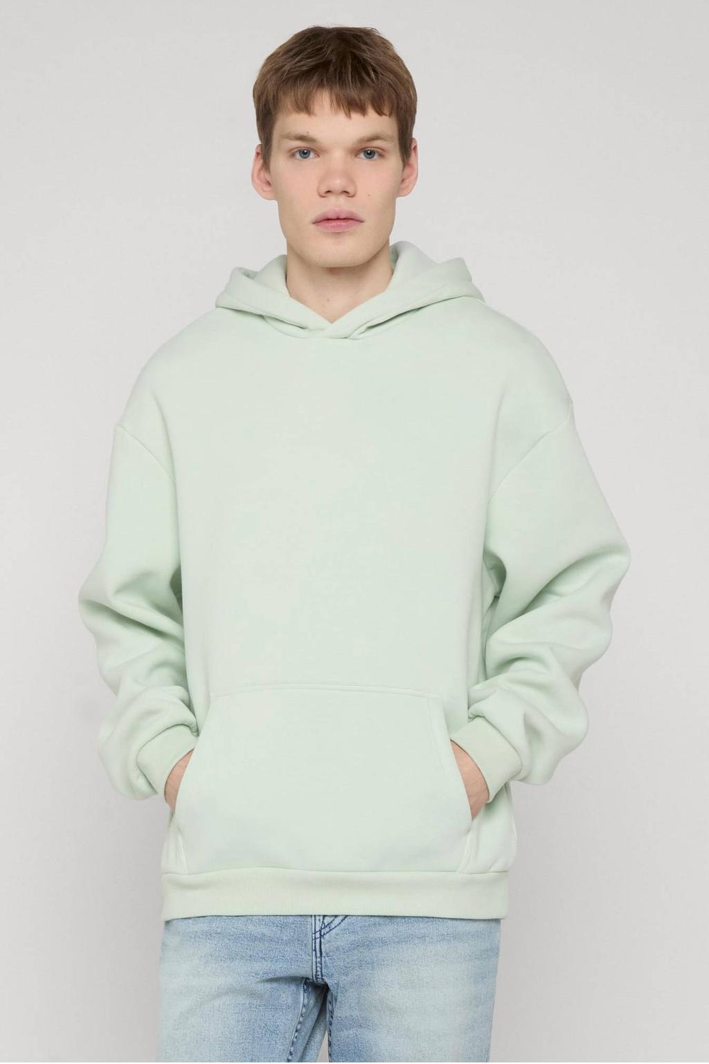 Urban Classics hoodie mintgroen
