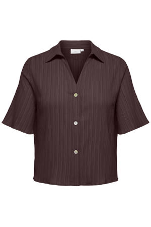 blouse bruin
