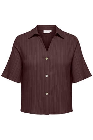 blouse bruin