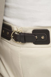 thumbnail: ONLY CARMAKOMA straight high waist casual broek ecru