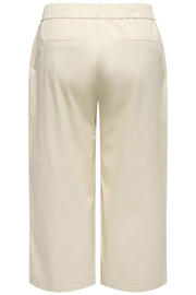 thumbnail: ONLY CARMAKOMA straight high waist casual broek ecru