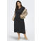 ONLY CARMAKOMA T-shirtjurk zwart