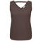 ONLY CARMAKOMA top met open detail Plus Size - bruin
