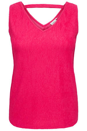 top Plus Size - roze