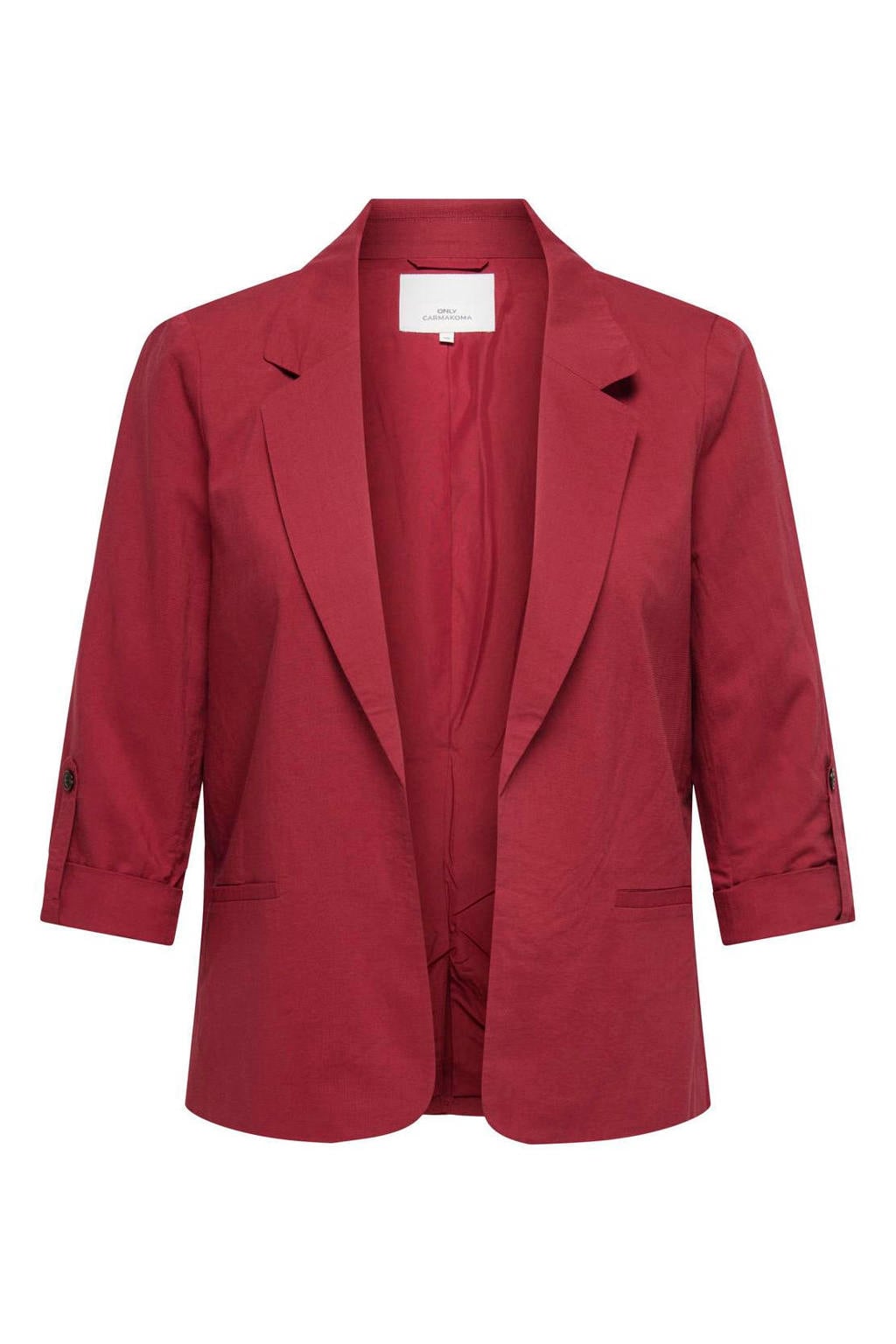 ONLY CARMAKOMA Plus Size blazer - rood