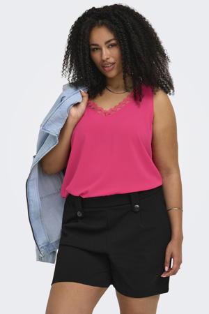 top Plus Size - roze