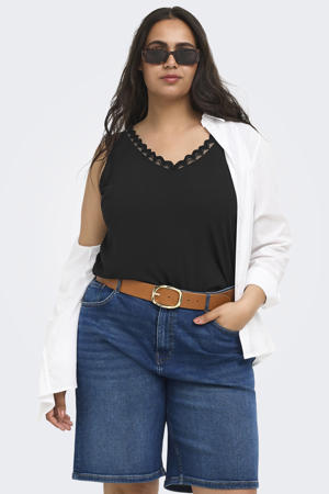 top Plus Size - zwart