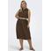 ONLY CARMAKOMA blousejurk Plus Size - bruin