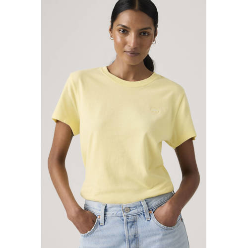 Levi's T-shirt lichtgeel afbeelding