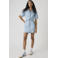 Levi's spijkerjurk light blue denim