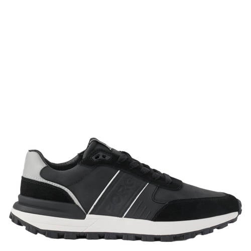 Björn Borg Pace Su imitatieleren sneakers zwart