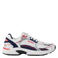 Björn Borg Alley imitatieleren sneakers - wit/donkerblauw